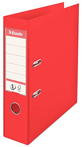Pasta ESSELTE Vivida Vermelho (A4 - Capacidade: 70 folhas) Leitz - Pastas Organizadoras - a4, 70 folhas, vermelho