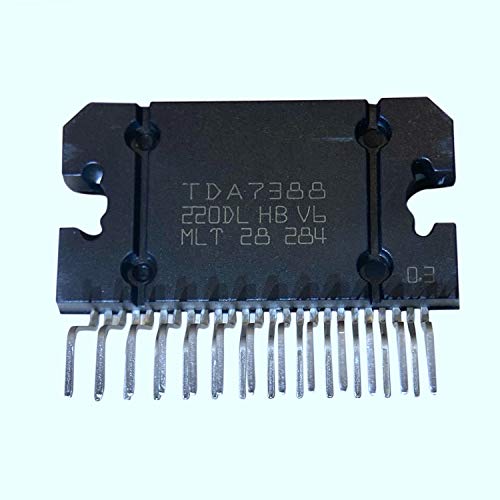 Amplificador de Áudio QRTTLY TDA7388 (Preto) QRTTLY - Áudio - amplificador, áudio, preto, plástico