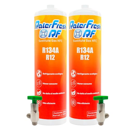 Ralerfresh Rf 2 Unidades 1.8 Kg Substituição para R-134A e R-12 Ralertreik - Eletrodomésticos - gás refrigerante, automóveis, ecológico, substituição