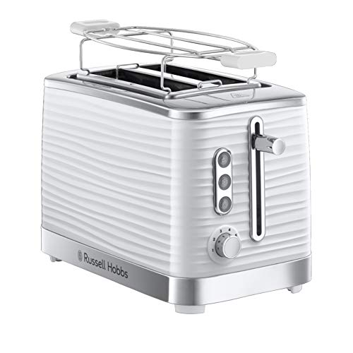 Torradeira RUSSELL HOBBS Inspire (1050 W - 2 fatias) Russell Hobbs - Torradeiras - 1050 W, 2 fatias, branco