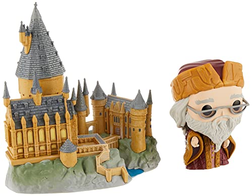 Figura FUNKO Pop! Harry Potter: Albus Dumbledore with Hogwarts Funko - Bonecos de ação e brinquedo - Harry Potter, Albus Dumbledore, Hogwarts, vinil, coleção
