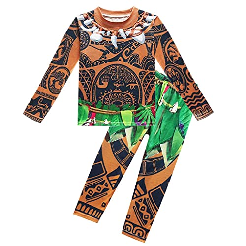 Fato Unisexo DISFRAZZES Príncipe Maui (Tam: 2 a 9 Anos) Lito Angels - Camisas e tops - príncipe, Maui, unisexo, 2 a 9 anos