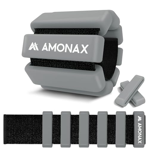 Amonax Adjustable Pesos para Tornozelos Amonax - Vestuário ponderado - ajustável, pesos, tornozelos