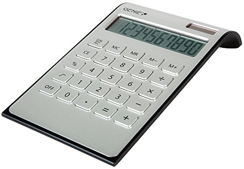 Calculadora de Secretária GENIE DD400 Prateado GENIE - Calculadoras - calculadora, secretária, prateado