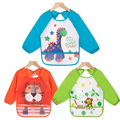 Pack 3 Fraldas HAIMOBUG Peva (Tam: 6-36 M) HaimoBurg - Babetes - manga longa, poliéster, macias, confortáveis