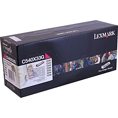 Unidade de Desenvolvimento LEXMARK C540X33G Lexmark - Cartuchos de toner e jato de tinta - 30000 páginas, laser, compatibilidade C540, c543, c544