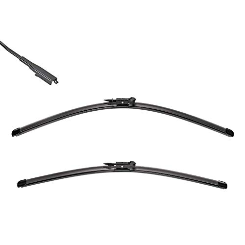 Conjunto de 2 Escovas Limpa-Para-Brisas VALEO 574340 Valeo - Peças e acessórios para janelas de veículos automotores - escova, alumínio, preto