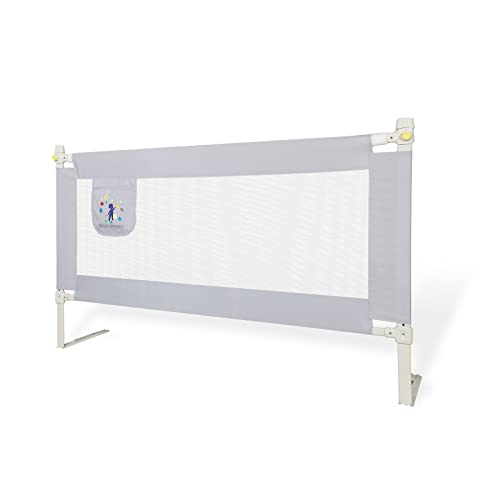 CCLIFE Barreira de segurança para cama 120 cm CCLIFE - Móveis para bebês e crianças pequenas - segurança, 120 cm, dobramento, colapso