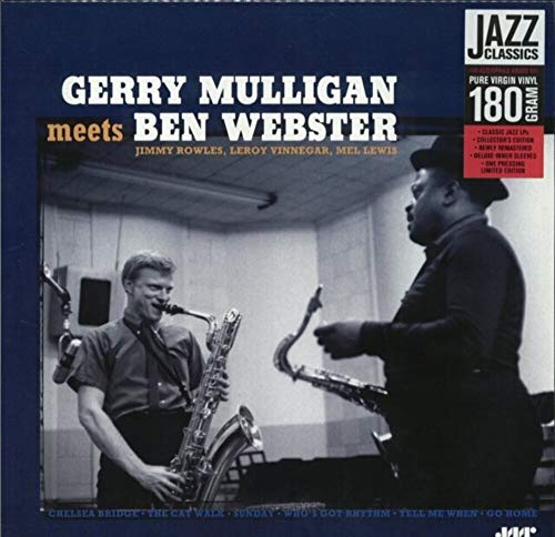 CD Mulligan/Gerry & Ben Webster - Gerry Mulligan Meets Ben Web JAZZ WAX RECORDS - Música e gravações de som - cd, mulligan, gerry, ben webster, jazz