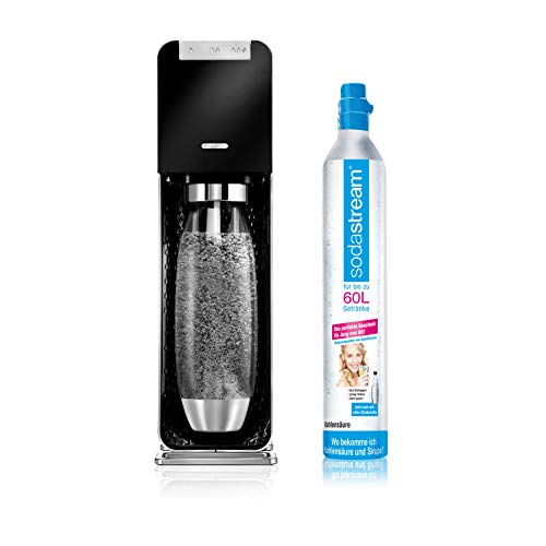 Máquina de Fazer Chá SODASTREAM Power 2.0 Preto SODASTREAM - Eletrodomésticos de cozinha - indutor luminoso, 60 W, 1 l, 3 kg