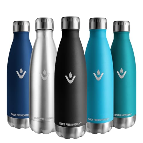 Garrafa de Montanha VIKASTER (500 ml - Aço Inoxidável) Vikaster - Porta-alimentos e bebidas - 500 ml, aço inoxidável