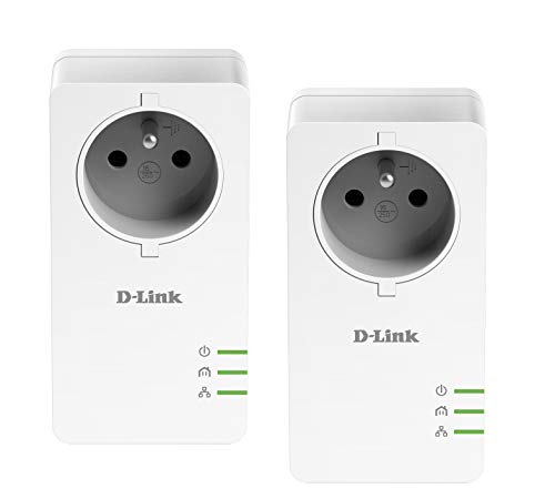 Powerline D-LINK DHP-P601AV (AV1000 - Passthrough) D-Link - Placas e adaptadores de interface de computador - av1000, passthrough
