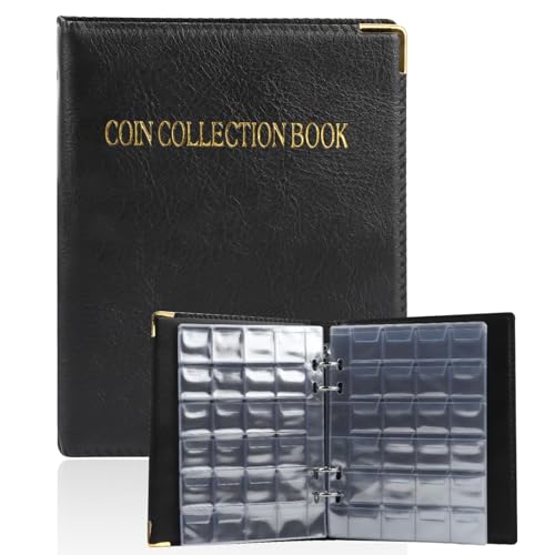 Álbum de Moeda TALIFOCO 20 Páginas 360 Bolsos TALIFOCA - Colecionáveis - 20 páginas, 360 bolsos, colecionar, transporte