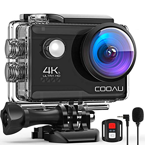 Action cam COOAU Cooau-AC100 (4K - 20 MP - Até 80 min de autonomia) COOAU - Peças e acessórios para câmeras - 4k, 20 mp, 80 min autonomia