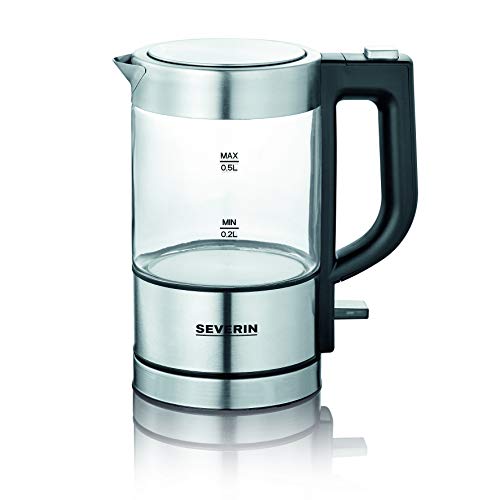 Chaleira Elétrica SEVERIN WK 3472 (1.8 L - 1800 W) Severin - Preparadores de chá - 1.8 l, 1800 W, 220-240 V, preto e branco