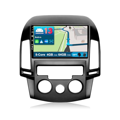 Autorrádio JOYX Android 13 (Bluetooth - 9'' - 64 GB) JOYX Navi - Ferramentas de medição e sensores - android 13, bluetooth, 9 polegadas, 64 gb