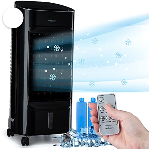 oneConcept Air Conditioned 60 W, climatizador portátil 4 em 1 ionizador e humidificador Oneconcept - Eletrodomésticos - portátil, ionizador, humidificador, 60 W