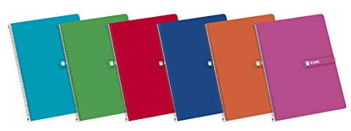 Caderno e Bloco de Notas PAQ Espiral 4º 80H 60G Hamelin Brands - Cadernos e bloco de notas - espiral, 80h, 60g, capa brilhante