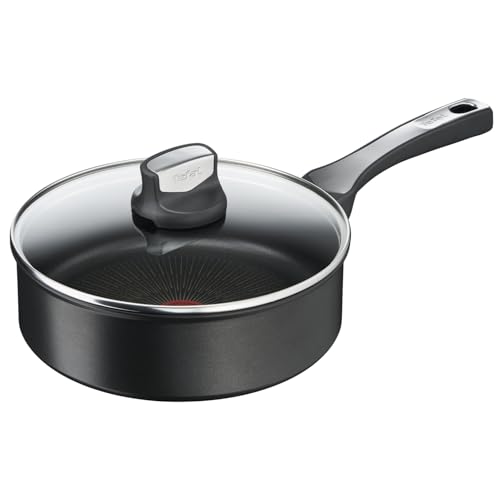 Frigideira Tefal Unlimited On | Preto (Acessórios de cozinha) Tefal - Frigideiras de saltear - preto, alumínio, todo os fogões