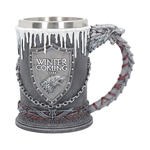 Caneca NEMESIS HOUSE OF STARK Tankard Game Of Thrones Nemesis Now - Copos e canecas - Nemesis, game of thrones, caneca