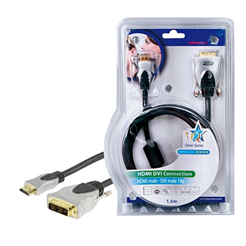 Cabo de Vídeo CUC EXERTIS CONNECT (VGA - 1.5 m - Cinzento) HQ - Cabos - vga, 1.5m, cinzento