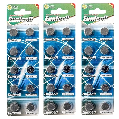 Pilhas Alcalinas EUNICELL (10 unidades - 3.6V) Eunicell - Baterias de uso geral - alcalina, 10 unidades, 3.6V, AAA