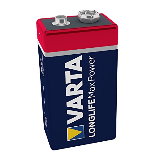 Pilha Não-Recarregável VARTA MAX TECH Alkaline 9V Varta - Baterias de uso geral - pilha, varta, max tech, alkaline, 9V