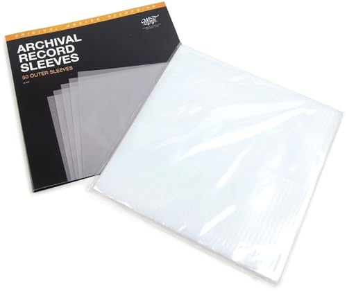 Mobile Fidelity Record Outer Sleeves (50pk) Mobile Fidelity Sound Lab - Acessórios para telemóveis - mobile fidelity, outer sleeves, 50 pack