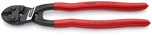 Knipex 71 31 250 Alicate de corte lateral KNIPEX - Cortadores de parafusos - metal, 8 cm, lateral, vermelho