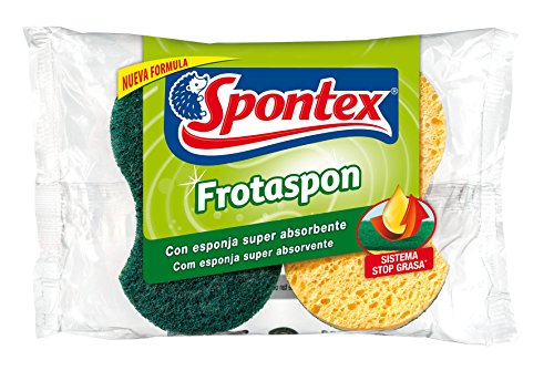 Esponja de Cozinha SPONTEX 2 Unidades (Multicor) Spontex - Esponjas e esfregões - esponja, cozinha, spontex, multicor