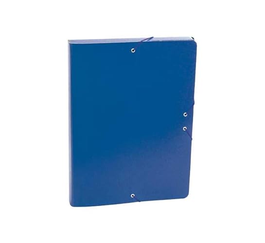 Pasta de Arquivo Térmica 3Cm Azul (Recondicionado Como Novo) OFITURIA - Pastas Organizadoras - pasta de arquivo, térmica, azul, recondicionado