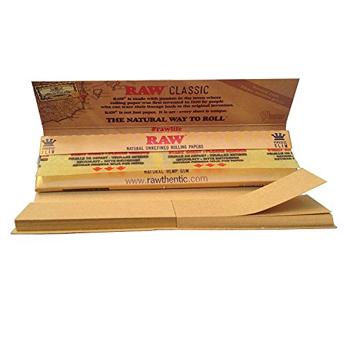 Livro Raw Connoisseur KS 10 Folhas Fina Puro Raw - Papel Manteiga - livro, raw connoisseur, ks, fina, puro