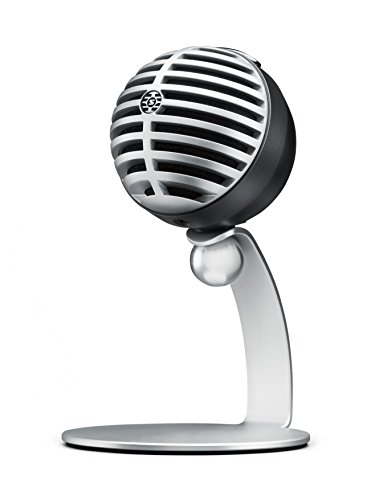Microfone SHURE MV5-LTG (USB - Preto e Vermelho) Shure - Microfones - usb, preto e vermelho