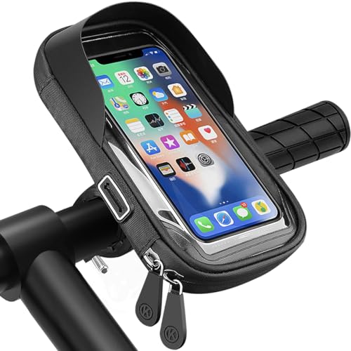 Suporte LKEVREG Universal para Motocicletas com Capa Impermeável LKEVREG - Peças de reposição para telemóveis - universal, capa impermeável, suspensão, estabilidade
