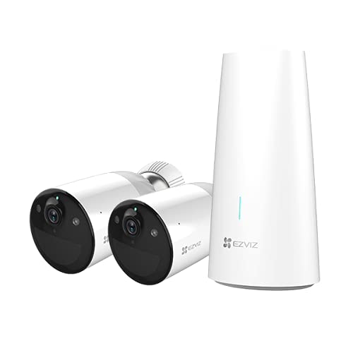 Câmara de segurança IP exterior EZVIZ BC1-B2 EZVIZ - Câmeras de vigilância - visão nocturna, detecção de movimento, alarma, recarregável