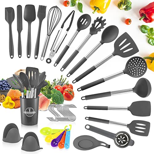 Conjunto de 44 Peças para Cozinha TWBEST Silicone TWBEST - Conjuntos de utensílios de cozinha - 44 peças, silicone, cozinha