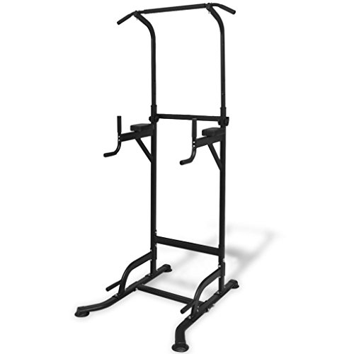Máquina de Musculação VIDAXL (Até 130 kg - Preto) vidaXL - Exercício e fitness - 130 kg, preto