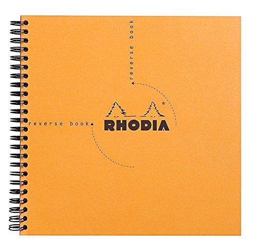 Caderno RHODIA 6180 (A4 - 21x29.7cm - Liso) Clairefontaine Rhodia - Cadernos e bloco de notas - polipropileno, resistente, fecho metálico, espiral