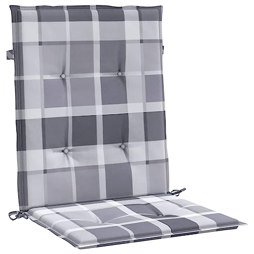 Almofada de Cadeira de Jardim VIDAXL (Cinzento - Espuma) vidaXL - Almofadas - cadeira, jardim, espuma