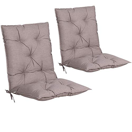 Conjunto de 2 Almofadas DETEX (Bege - Espuma) Detex - Almofadas para cadeiras e sofás - almofadas, bege, espuma