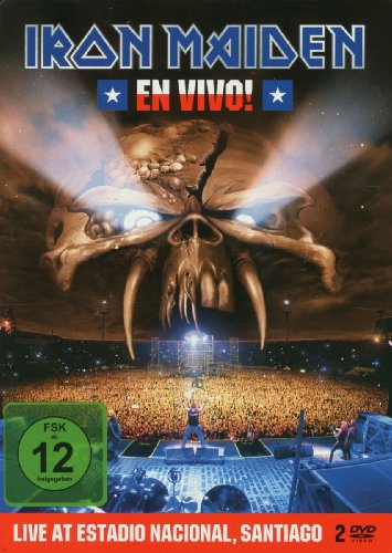 DVD Iron Maiden - En Vivo! Live In Santiago Chile (Edição em Espanhol) Parlophone - Dvds e vídeos - dvd, Iron Maiden, en vivo, live in santiago chile, edição espanhol