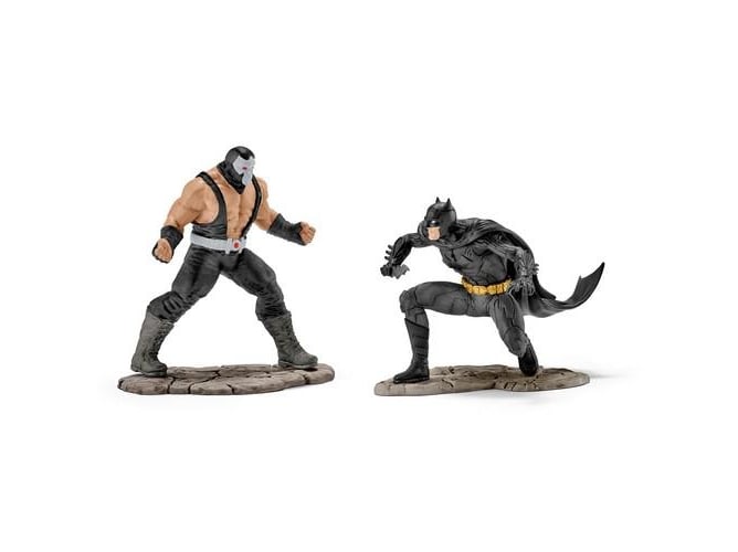 Conjunto de Figuras SCHLEICH Super Heroes Batman vs. Bane Schleich - Bonecos de ação e brinquedo - Batman, bane, dc comics, figuras