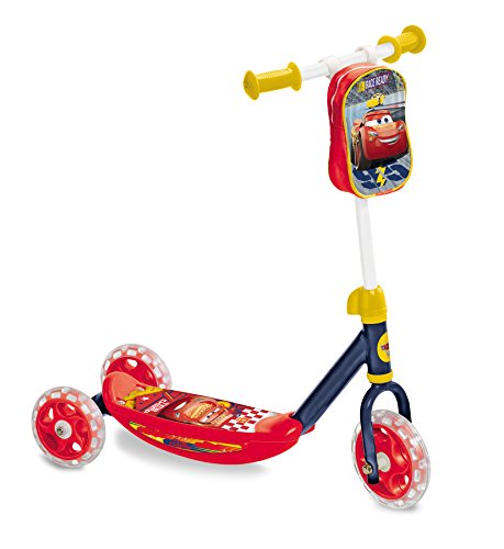 Trotinete MONDO Cars (Idade mínima recomendada: 2 anos) Mondo - Brinquedos - 2 anos, plataforma grande, saco de viagem, estabilidade