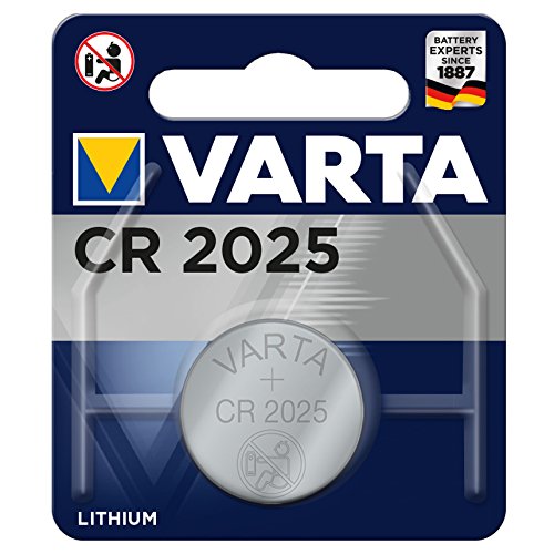 Pilha VARTA CR2025 (3V - Pilha de botão) Varta - Baterias - litio, botão, 3 V, 170 mAh