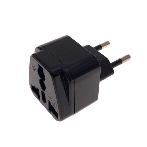 Adaptador de Viagem DUAL UK (Universal - 2500 W) Ociodual - Conversores e adaptadores de viagem - universal, 2500 W, preto, 1 m