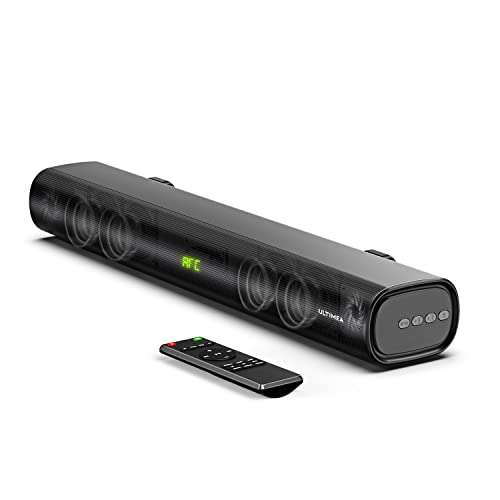 Soundbar ULMITEA 60W (60 W - Canais: 2.1) ULTIMEA - Alto-falantes - 2.1 canais, 60W, rádio, tweeter 4,5cm, woofer 8cm