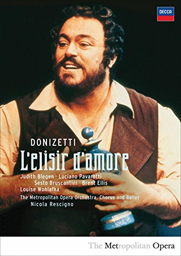 DVD Donizetti - L'elisir d'amore (1 CDs) Decca - Dvds e vídeos - dvd, donizetti, l'elisir d'amore, cds