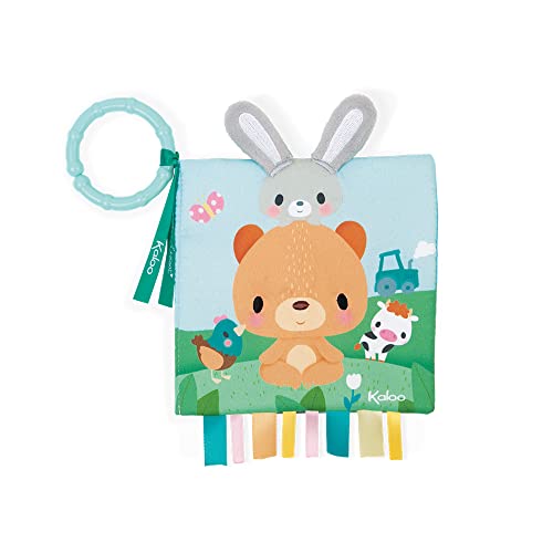 Livro de Estimulação Kaloo Choo em a granja Juratoys - Brinquedos - livro, estimulação, kaloo choo