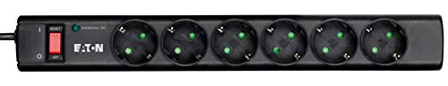 Eaton Protection Strip 6 DIN (Accessoire micro & telecom) Eaton - Filtros de linha e supressores de surtos - eaton, protection strip, din, schuko, wechselstrom, 220-240V