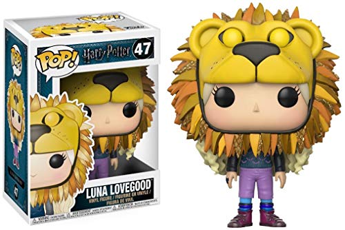 Figura FUNKO Pop! Vinyl: HP - Luna w/Lion Head Funko - Bonecos de ação e brinquedo - figura, funko pop, vinyl, hp, luna, leão